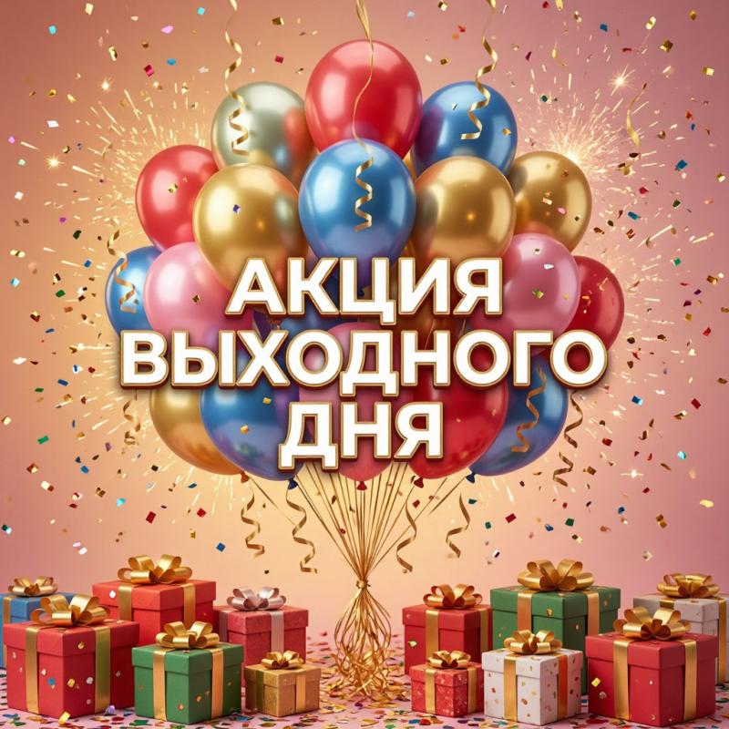 Акция выходного дня