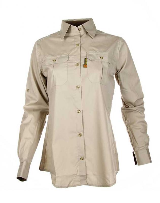 Рубашка с длинным рукавом женская Rovince Dessert RV080162 (Бежевый, 42)