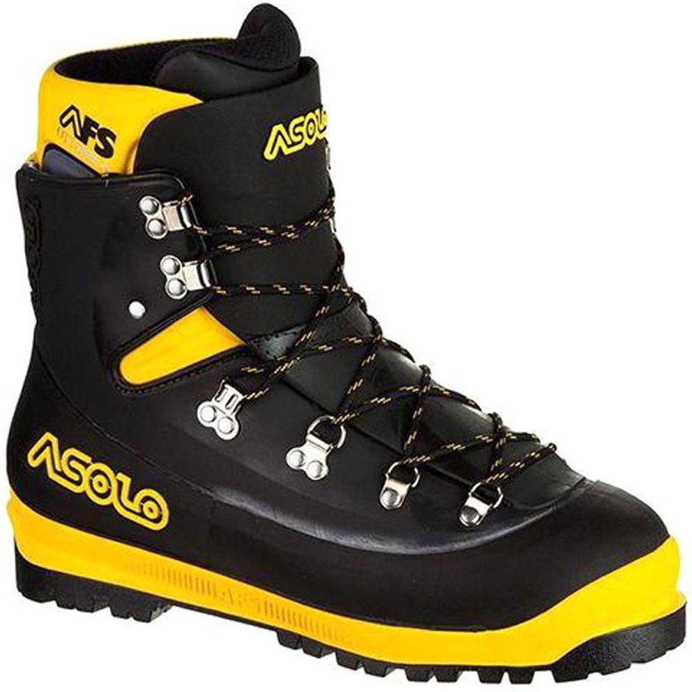 Ботинки для альпинизма Asolo Alpine AFS 8000 (Черный/желтый, 8)