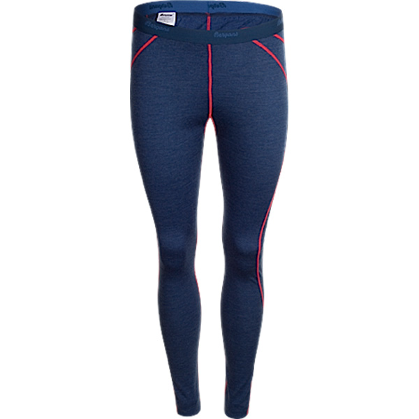Термобелье Bergans Fjellrapp женские брюки (Синий/красный, M)