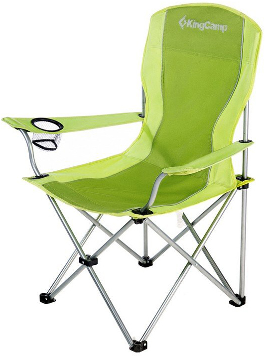 Кресло складное KingCamp 3824 Portable Director Chair (Черный)