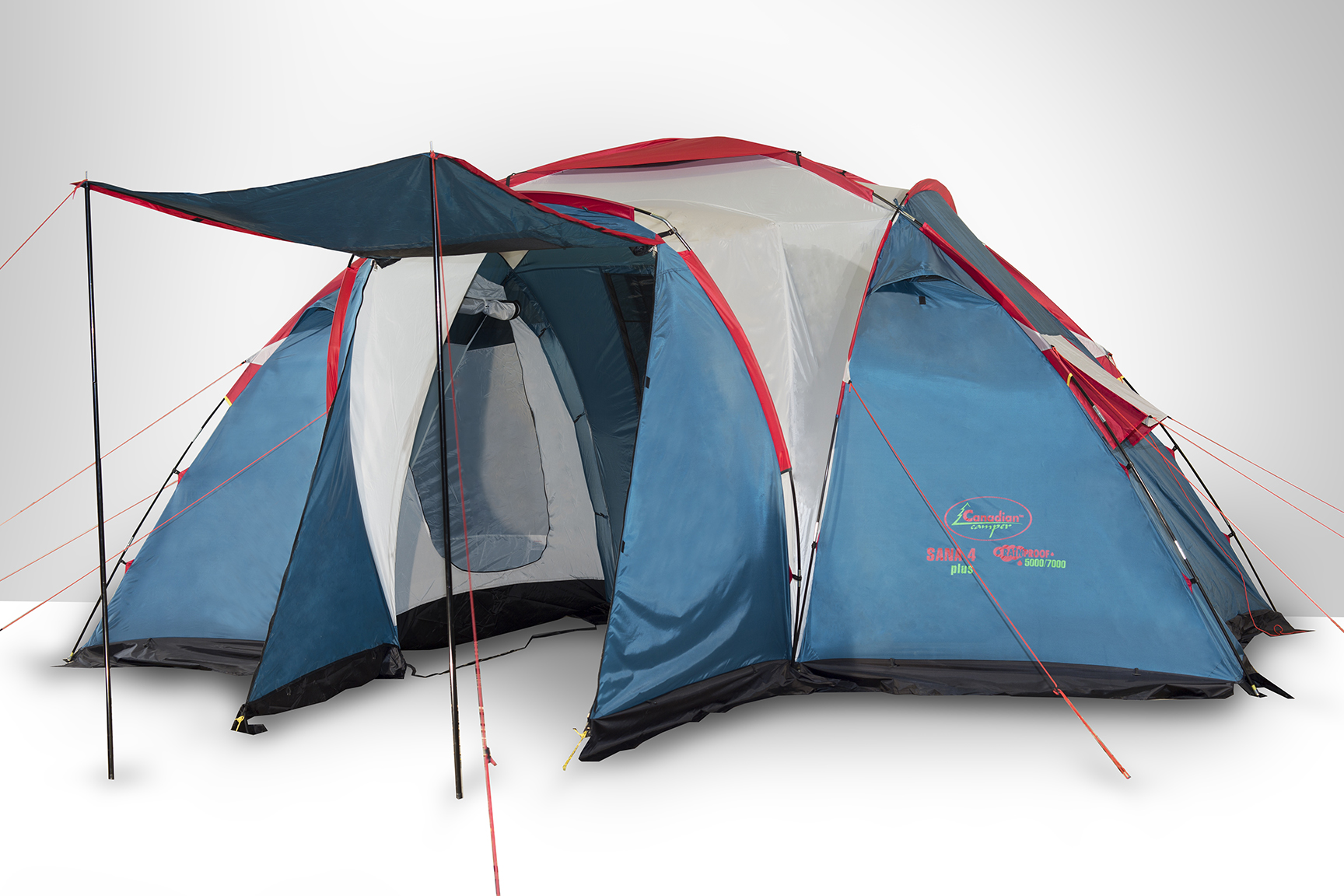 Палатка Canadian Camper Sana 4 Plus (Зеленый)