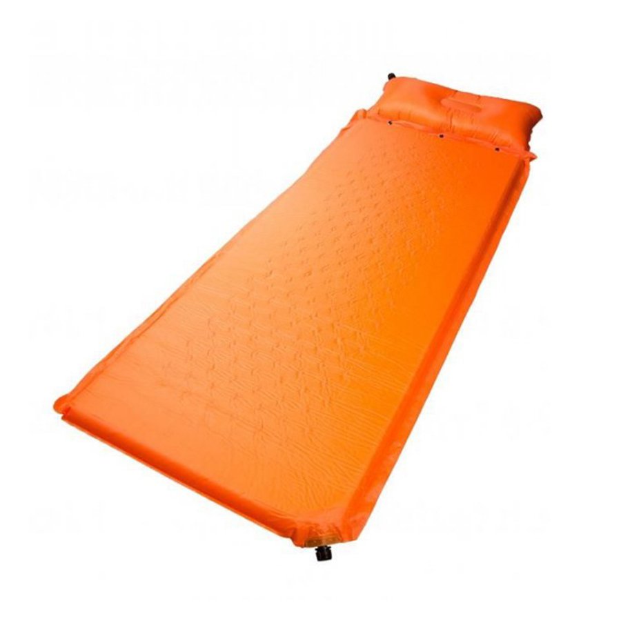 Коврик самонадувающийся Tramp 5cm TRI-017 с подушкой (Оранжевый)