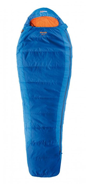 Спальный мешок Pinguin Micra (195, левый) (Голубой)