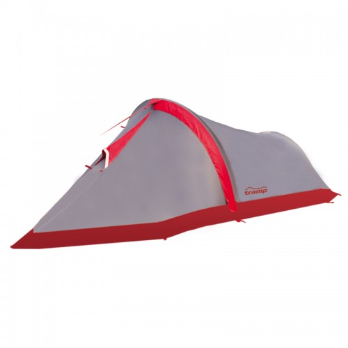 Палатка Tramp Bike 2 (V2) (Серый/красный)