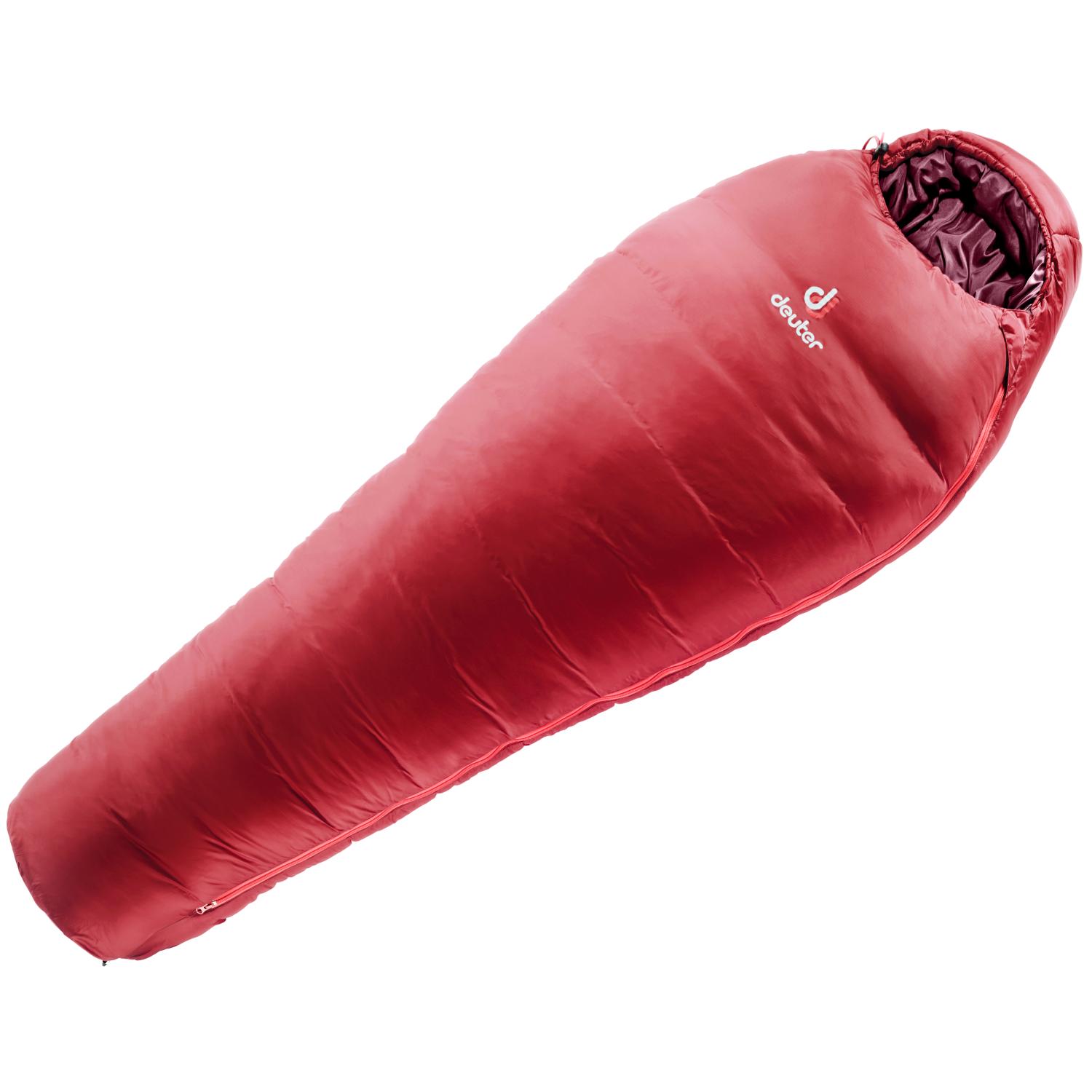 Спальный мешок Deuter Orbit -5 SL (правый) (Красный)