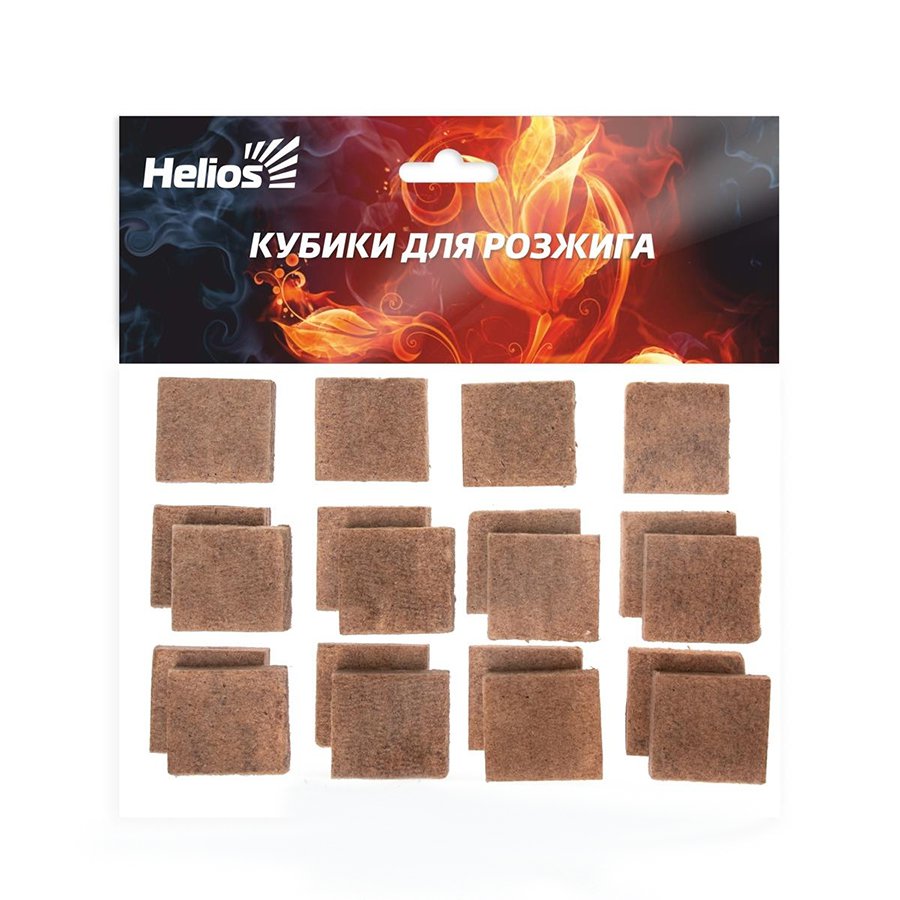 Кубики для розжига Helios 20 шт.  (-)