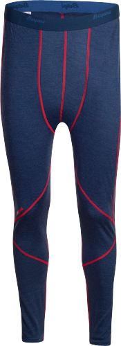 Термобелье Bergans Krekling Tights мужские брюки (Черный, XXL)