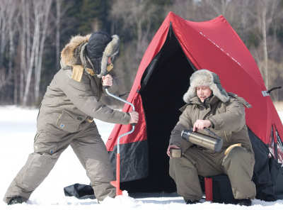 Палатка для зимней рыбалки Canadian Camper Alaska 1 Pro_1